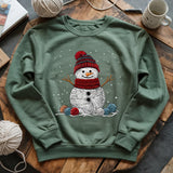 Yarn Snowman Sweatshirt