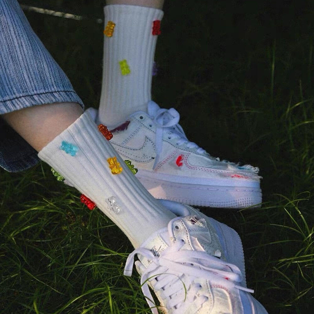 Gummy Bear Crew Socks
