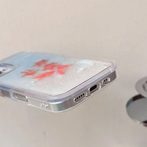 Koi Fish Glitter iPhone Case