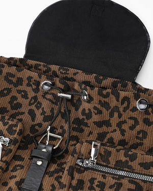 Ferocious Fancy Leopard Mini Backpack