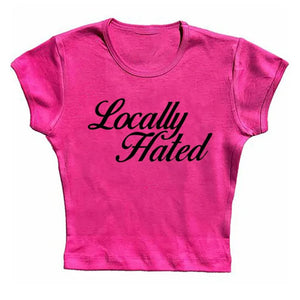 Locally Hated Cropped Tee