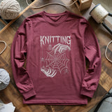 Gothic Knitter Long Sleeve T-shirt