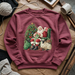 Santa Yarn Sweatshirt