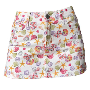 Mermaid Aesthetic Denim Mini Skirt