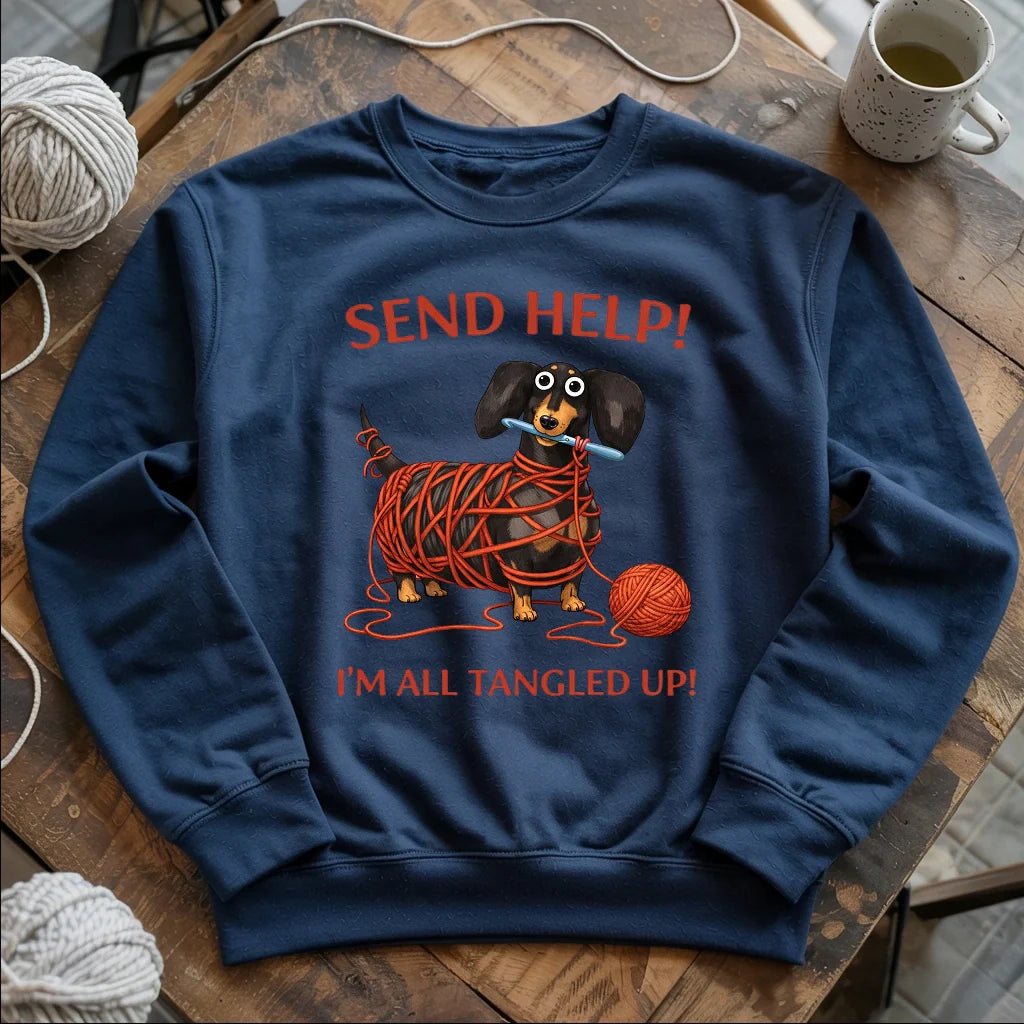 Tangled In Yarn Sweatshirt