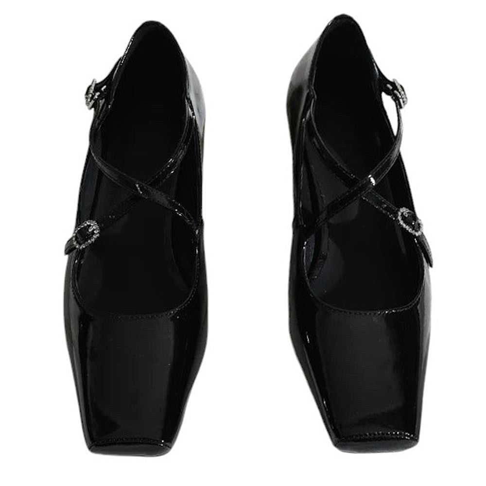 Old Money Cross Strap Mary Janes