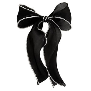 Old Money Pearl Hair Bow
