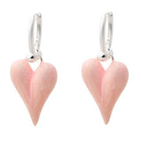 Pastel Heart Pendant Earrings