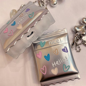 Pastel Hearts AirPods Case