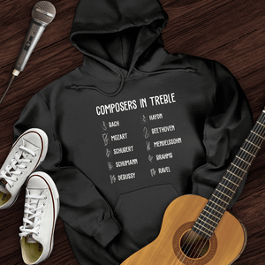 Composers In Treble Hoodie