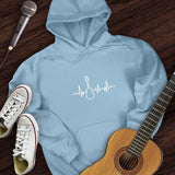 Guitar Heartbeat Hoodie