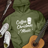 Coffee and Christmas Hoodie