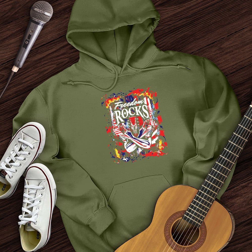 Freedom Totally Rocks Hoodie