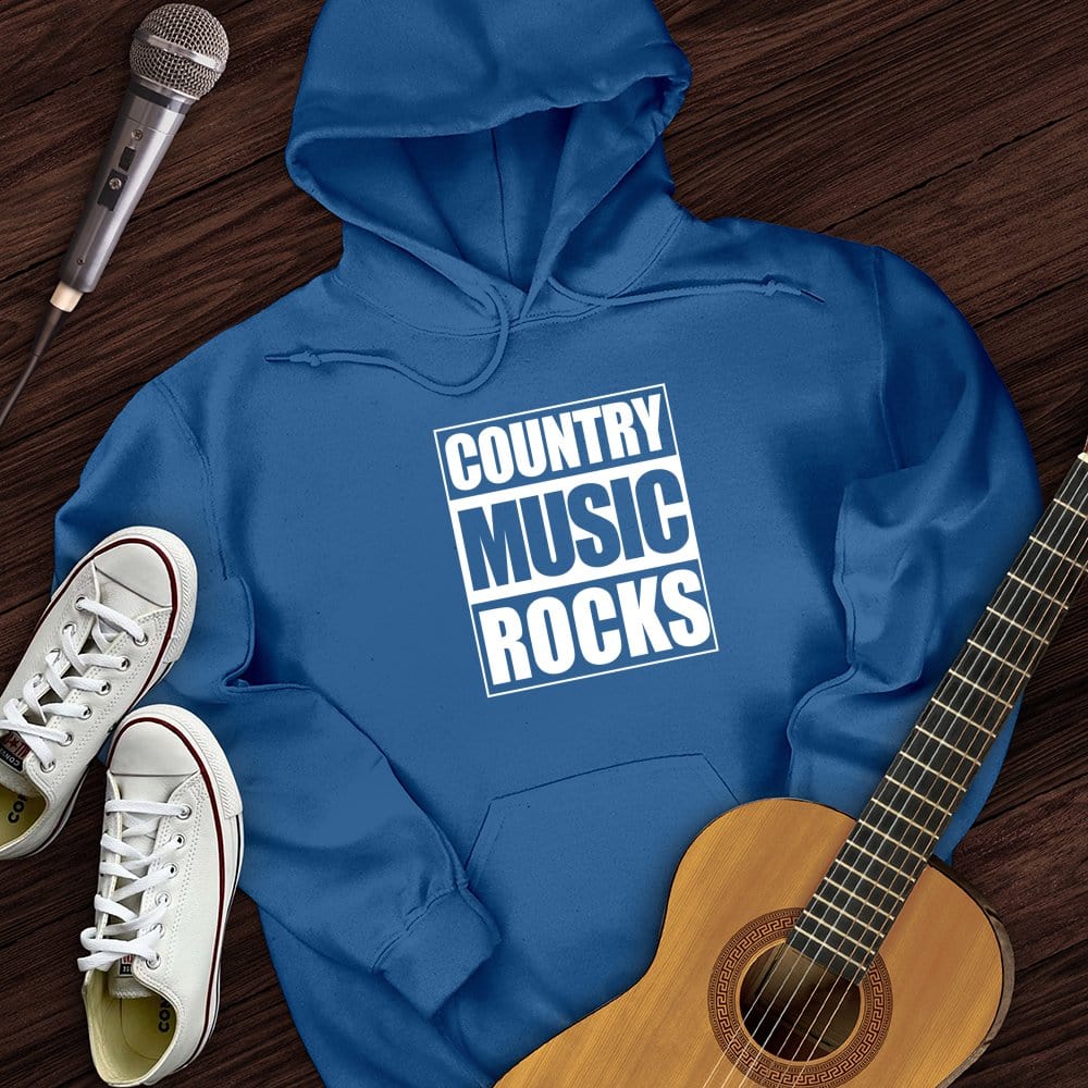Country Music Rocks Hoodie
