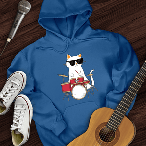 Drummer Cat Hoodie