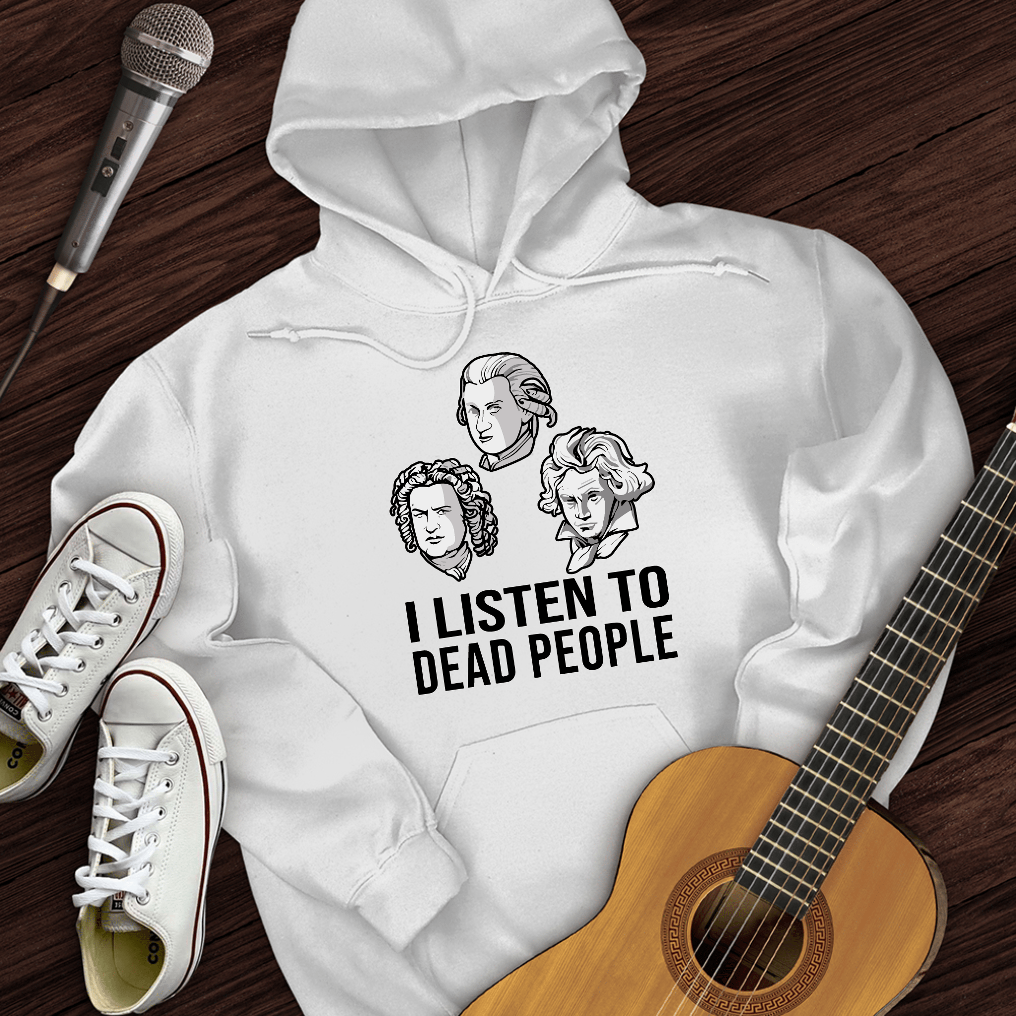 I Listen To Dead People Hoodie