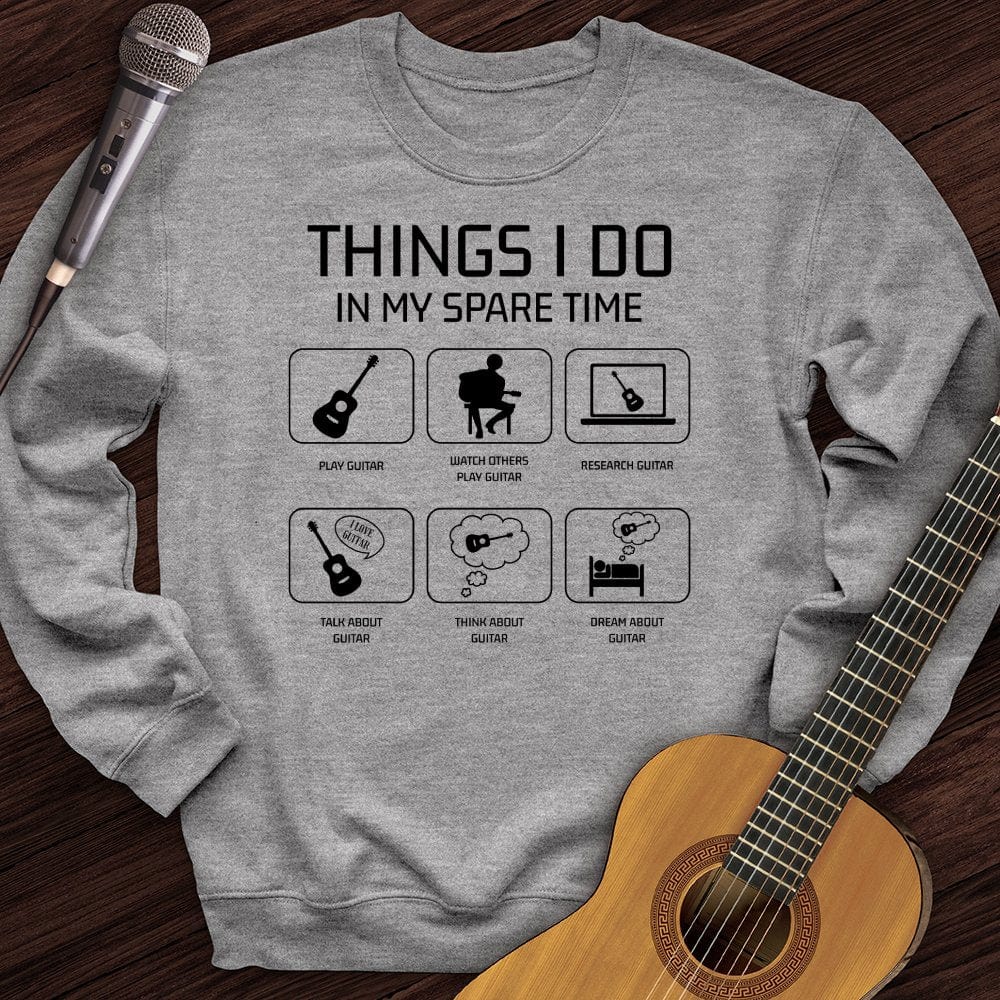 All I Do is Guitar Crewneck