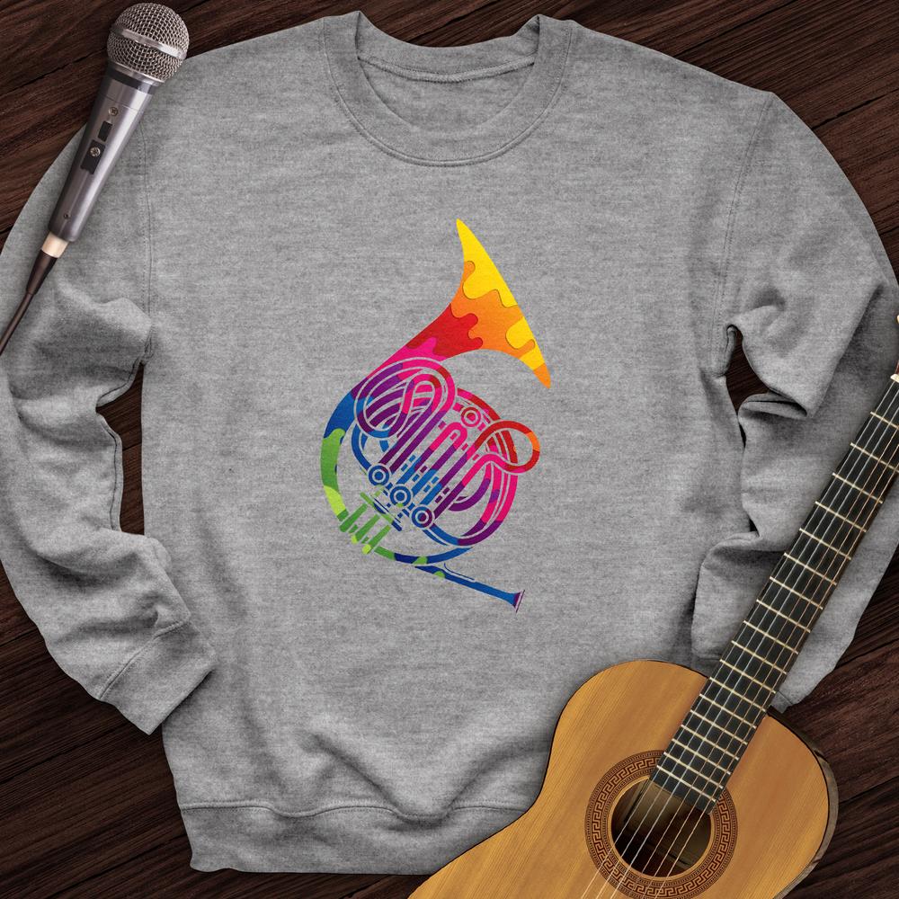 Colorful Horn Crewneck