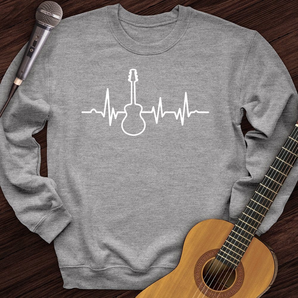 Guitar Heartbeat Crewneck