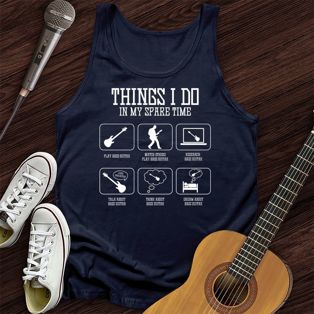 All I Do is Bass Guitar Unisex Tank