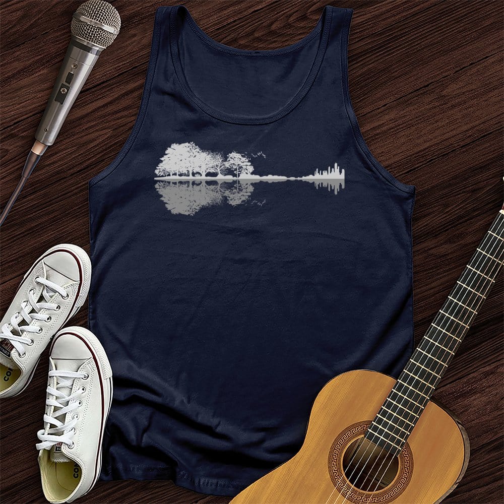 Guitar Reflection Tank Top