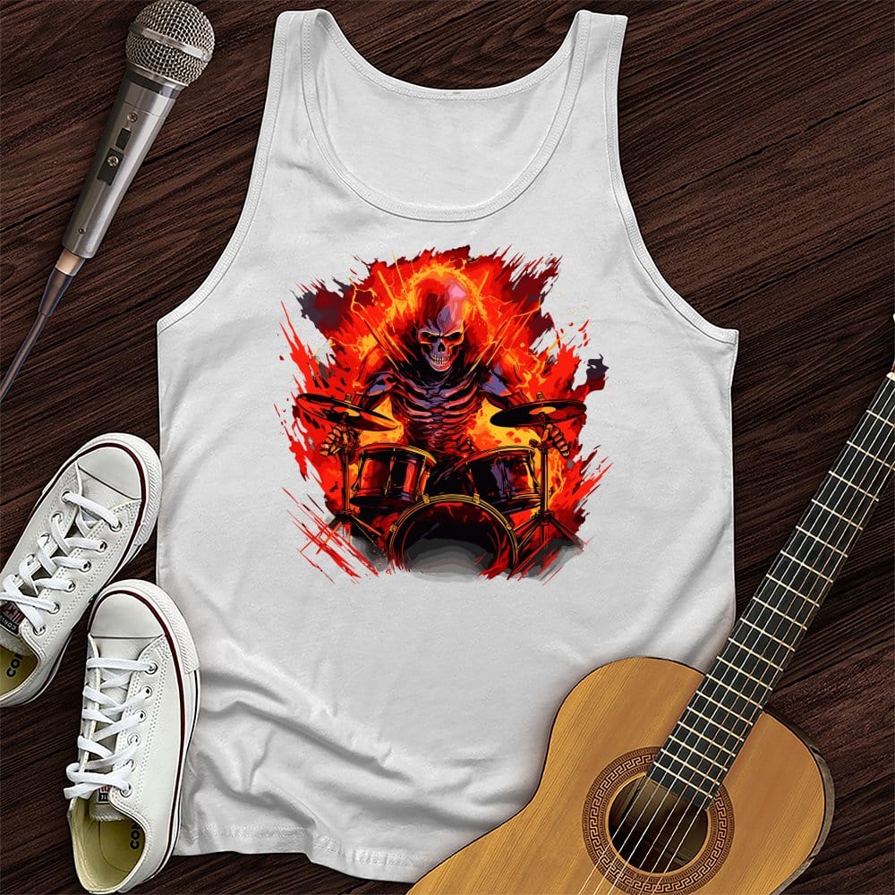 Fiery Drummer Tank Top