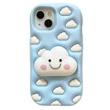 Puffy Clouds iPhone Case