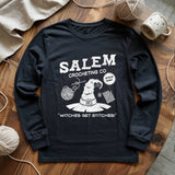 Salem Crocheting Long Sleeve T-shirt