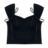 Soft Girl Bra Crop Top