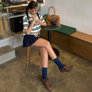 Drama Dealer Striped Polo Shirt