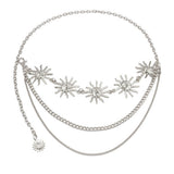 Le Soleil Layered Chain Belt