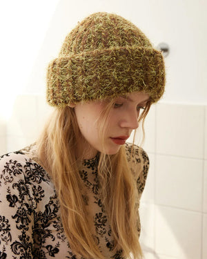 Warm Vibes Fuzzy Knit Beanie