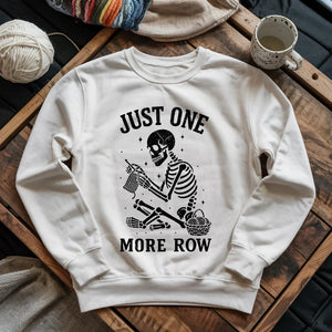 One More Row Skeleton Sweatshirt