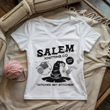 Salem Knitting Lady V-neck